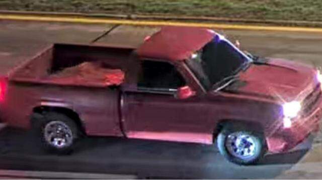 Fort Worth police are asking for the public’s help locating the driver of this red Chevrolet Silverado. The vehicle was involved in a hit-and-run crash that seriously injured a pedestrian on Sunday, March 8, and was last seen near 4100 E. Lancaster Ave.